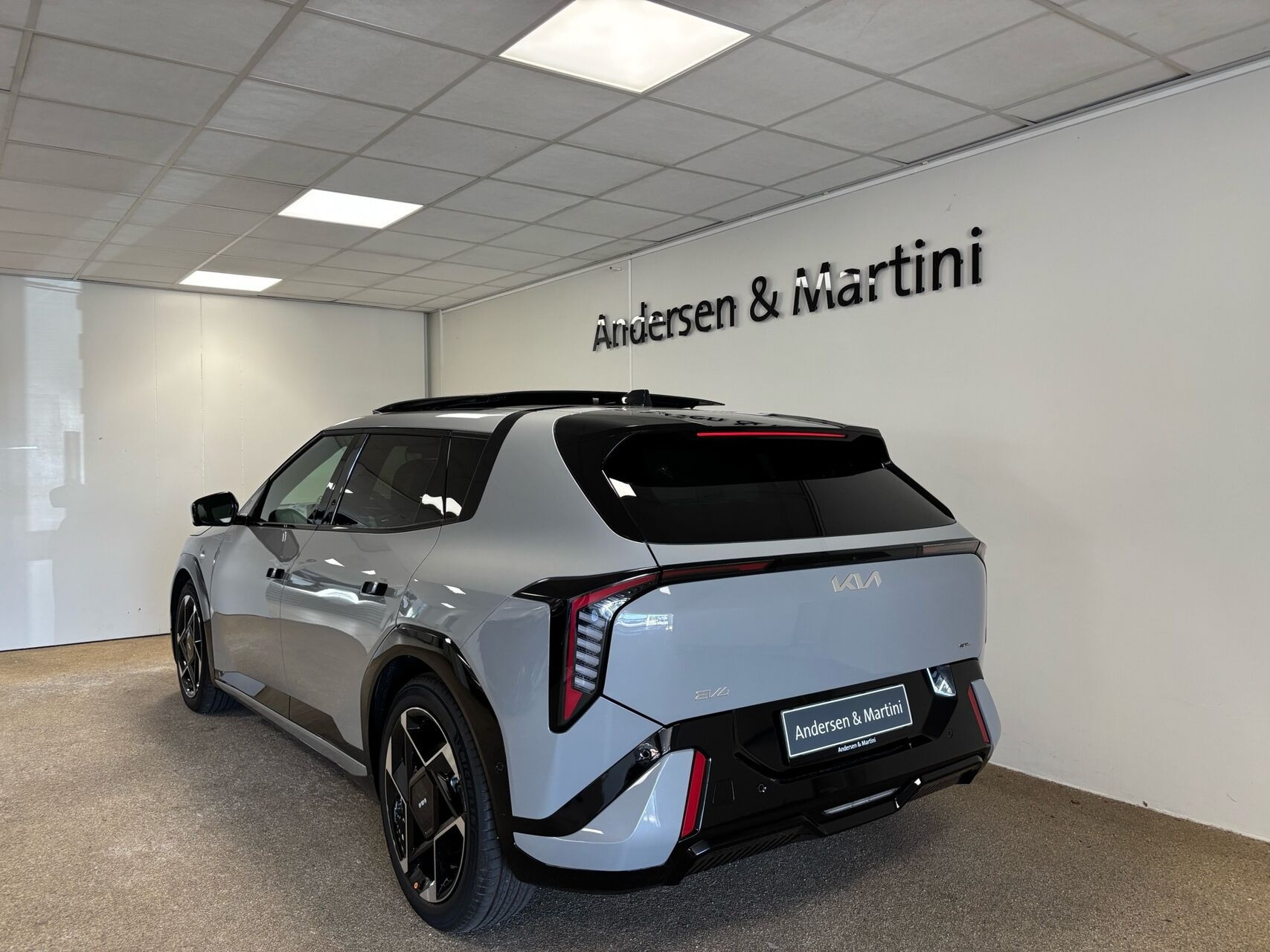 Grå Kia EV4 fra 2026