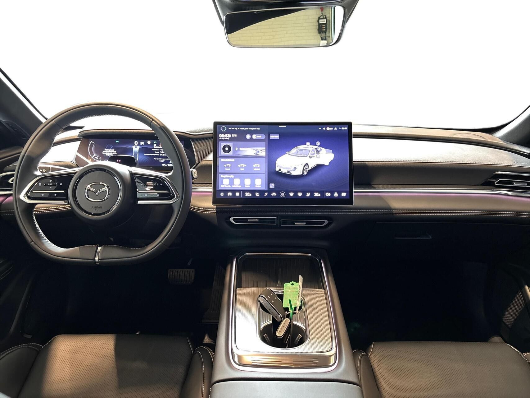 Grå Mazda 6e fra 2026