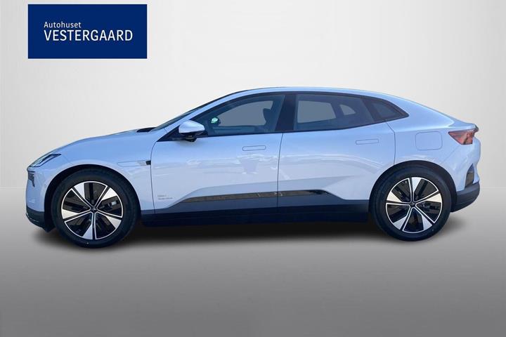Hvid Polestar 4 fra 2026