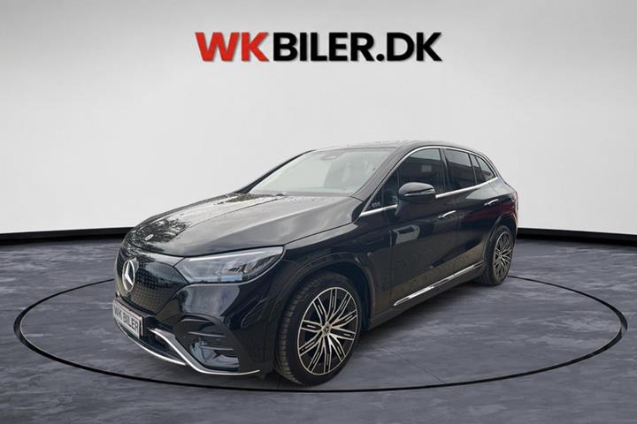 Sort Mercedes EQE350 SUV fra 2025