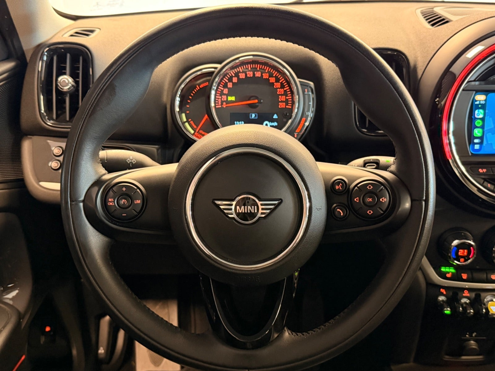 Sort Mini Countryman Cooper SE fra 2020
