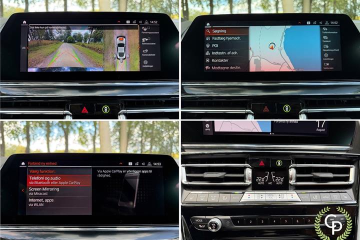 Blå BMW M850i fra 2020