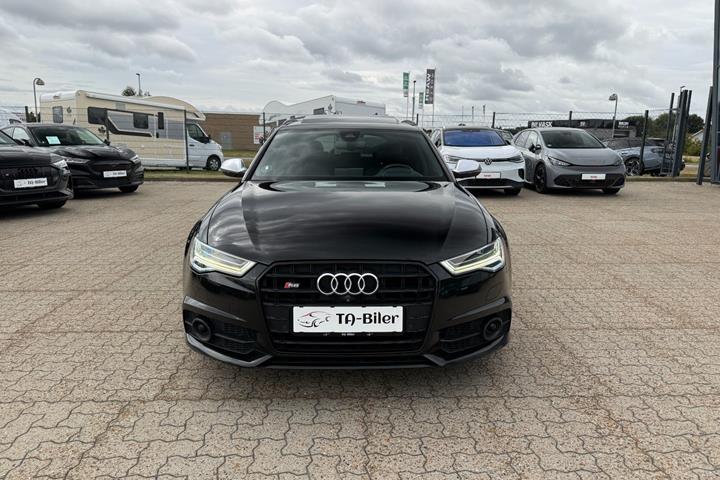 Sort Audi S6 fra 2017