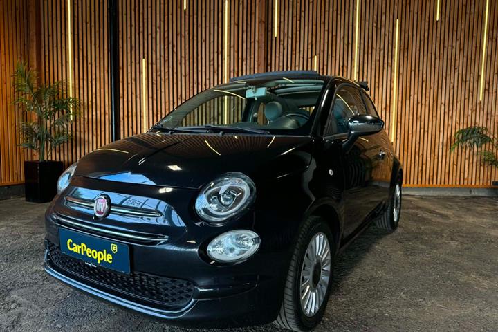 Sort Fiat 500C fra 2016