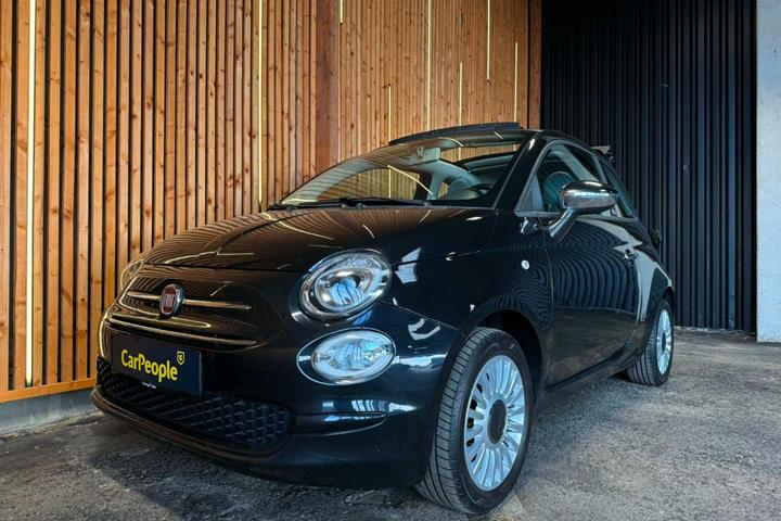 Sort Fiat 500C fra 2016