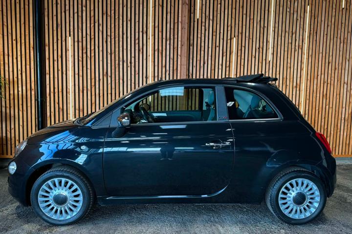 Sort Fiat 500C fra 2016