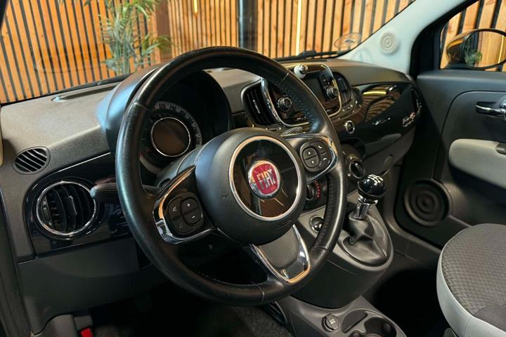 Sort Fiat 500C fra 2016