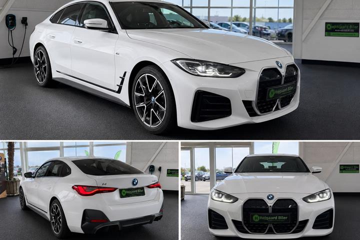 Hvid BMW i4 fra 2024