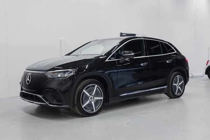 Sort Mercedes EQE350 SUV fra 2024
