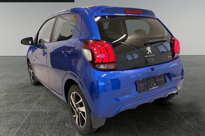 Blå Peugeot 108 fra 2021