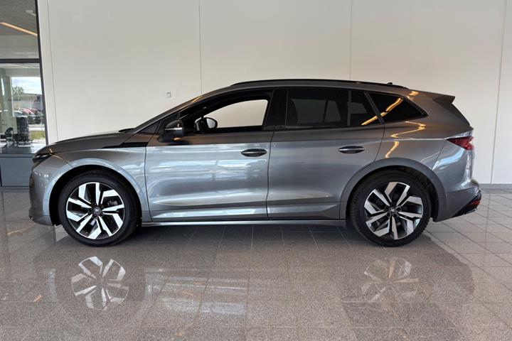 Grå Skoda Enyaq fra 2026