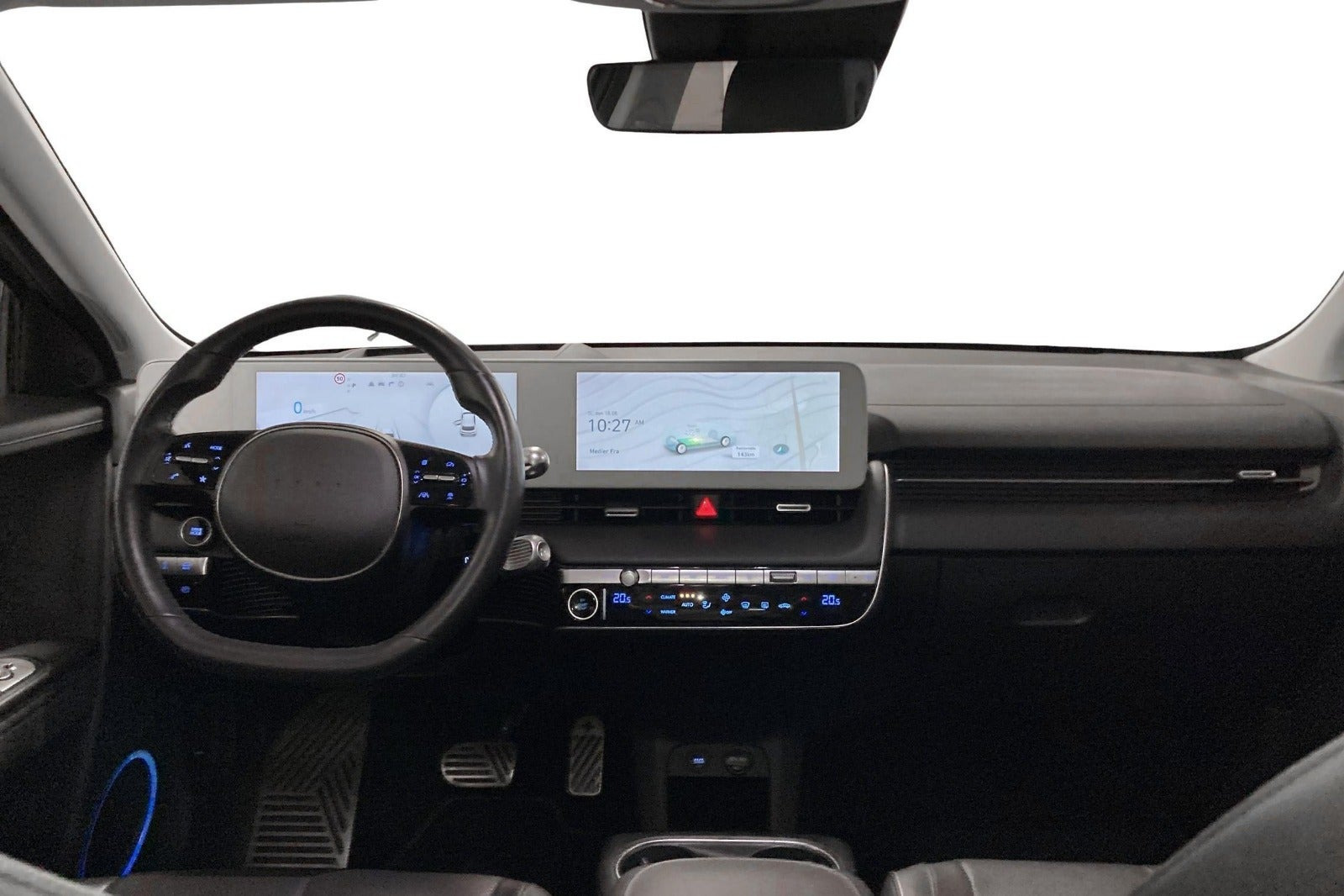 Grå Hyundai Ioniq 5 fra 2023