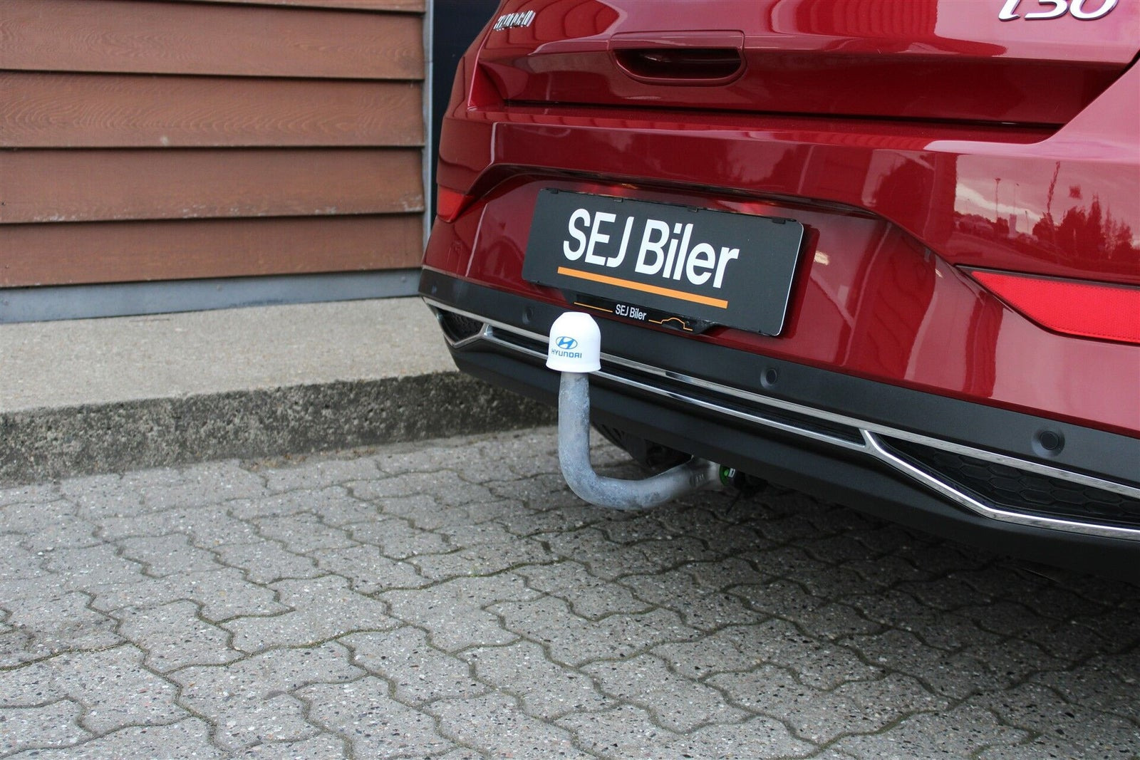 Rød Hyundai i30 fra 2021