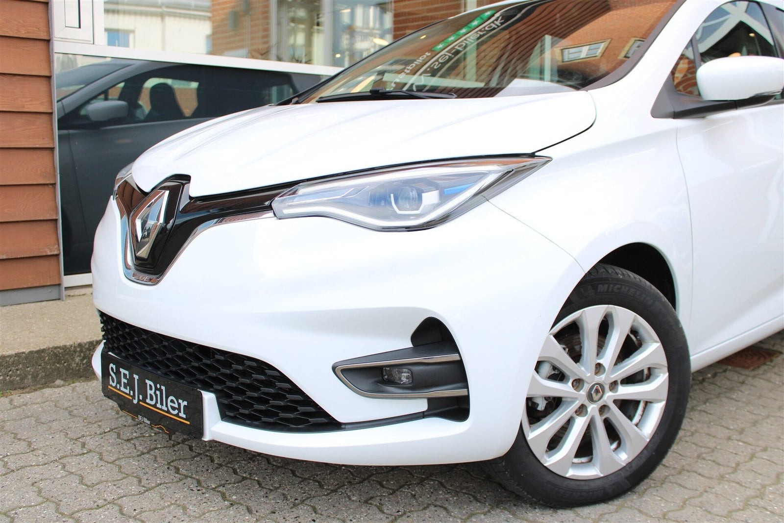 Hvid Renault Zoe fra 2021