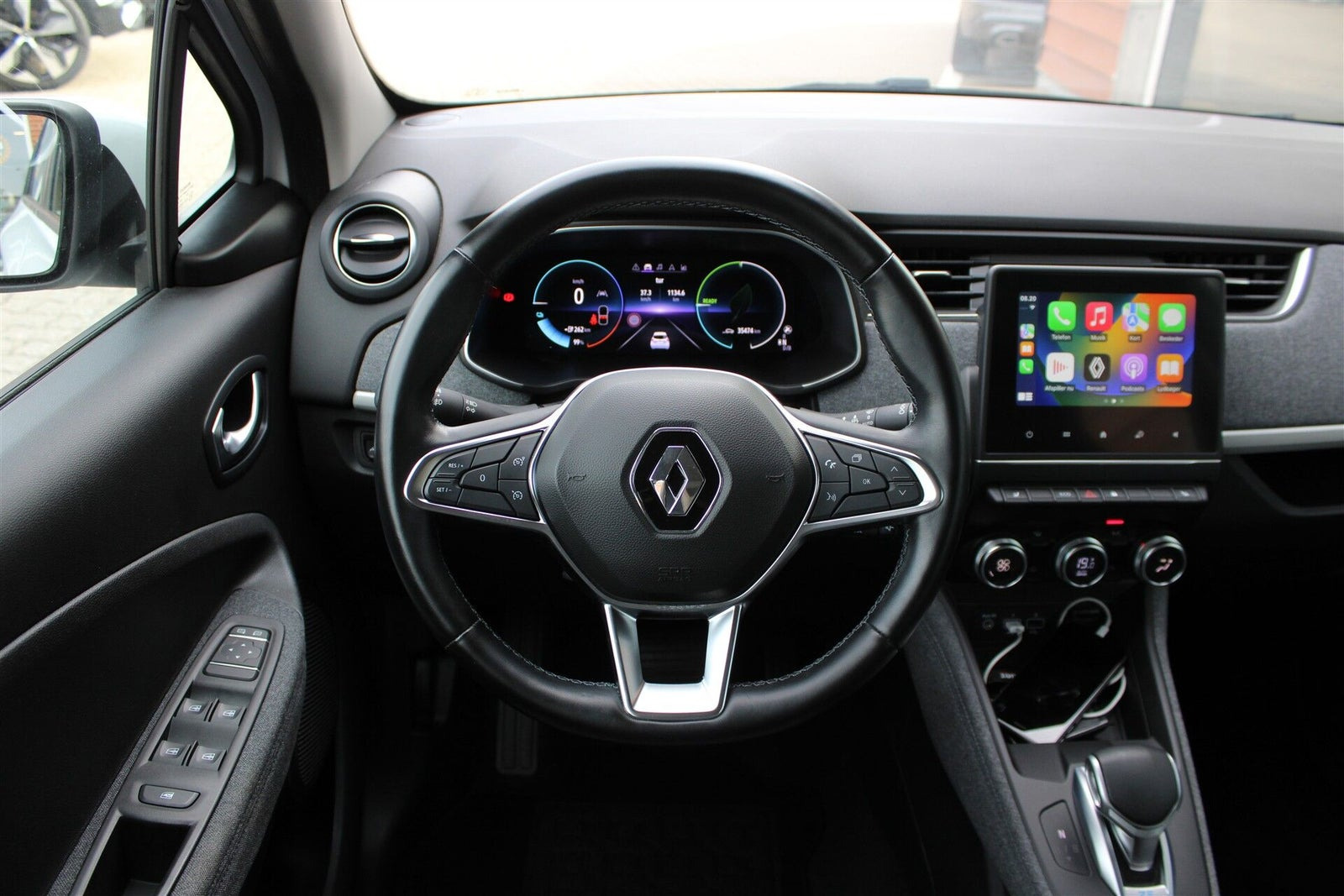 Hvid Renault Zoe fra 2021