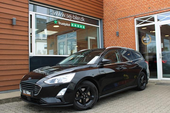 Sort Ford Focus fra 2019