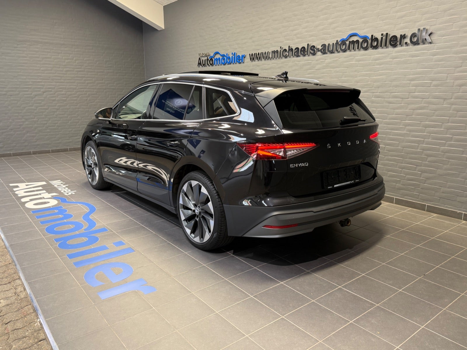 Sort Skoda Enyaq fra 2022