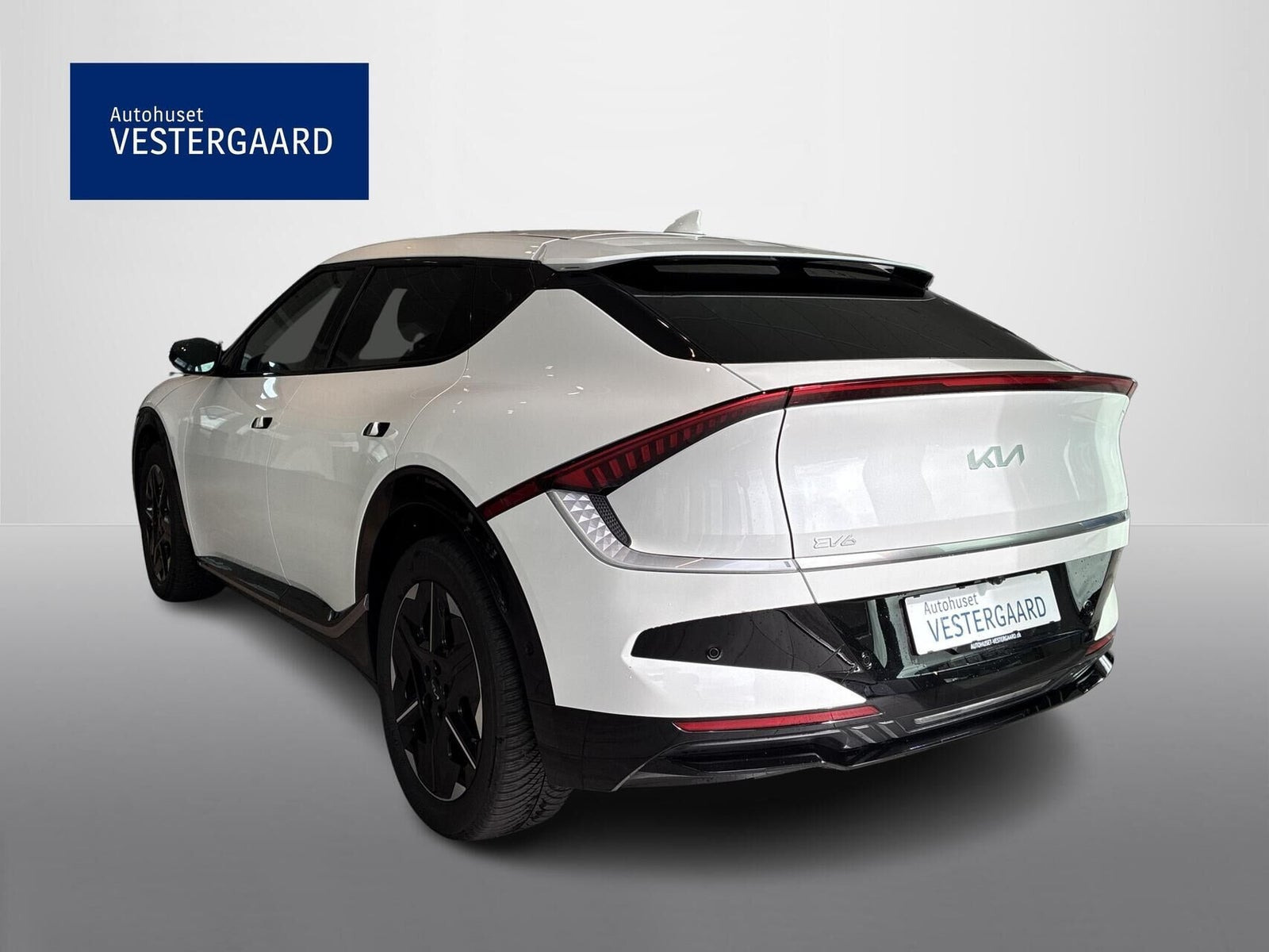 Hvid Kia EV6 fra 2025