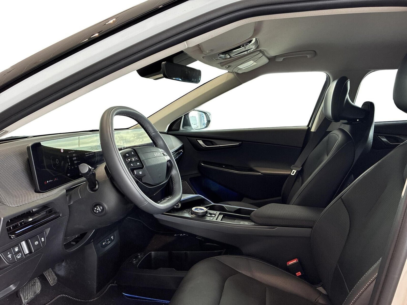 Hvid Kia EV6 fra 2025