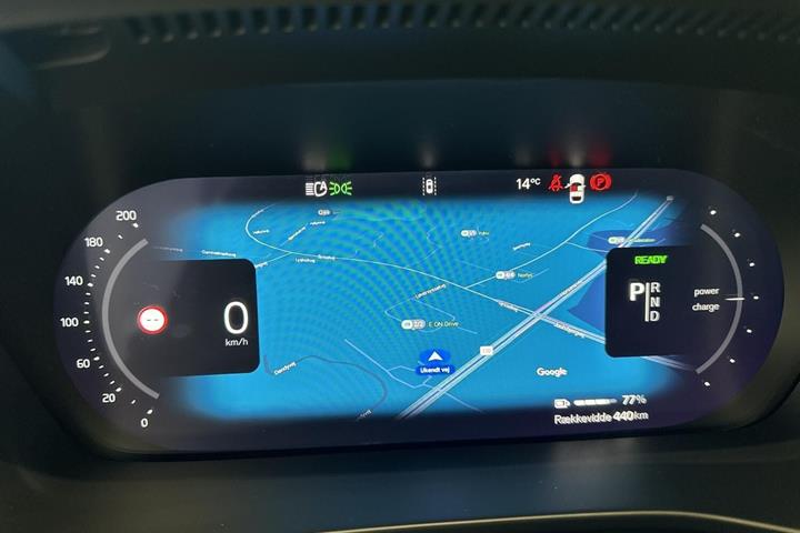 Blå Volvo EX40 fra 2026