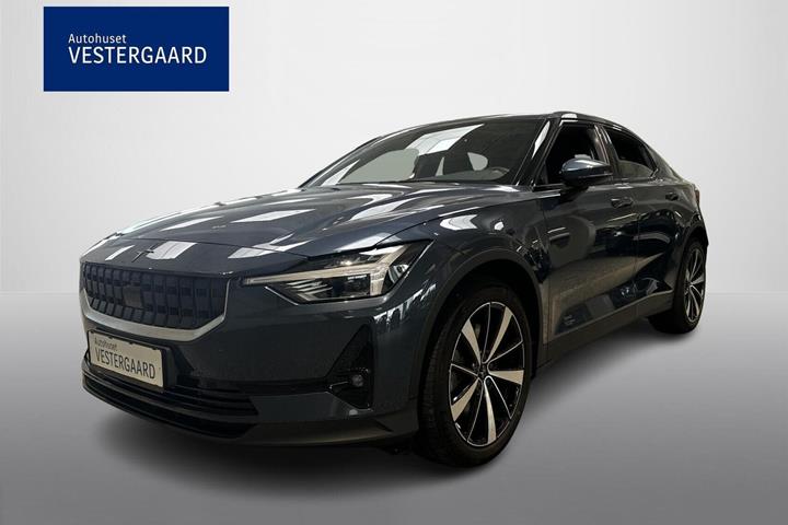 Blå Polestar 2 fra 2022