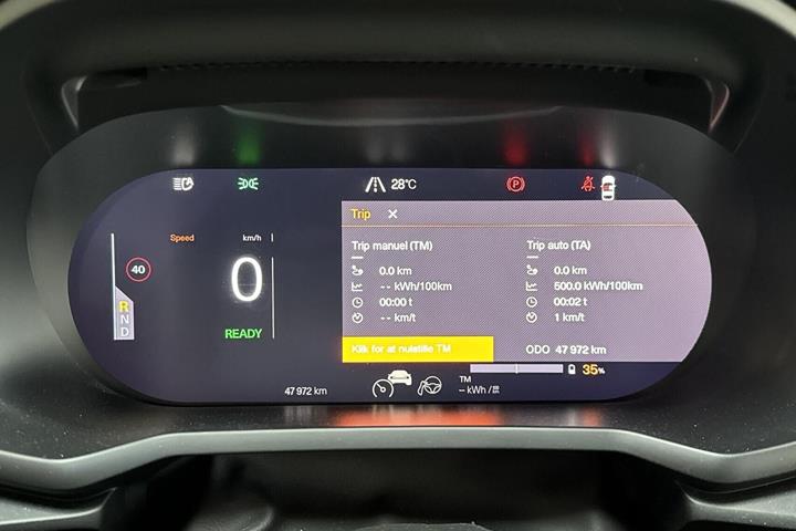 Blå Polestar 2 fra 2022