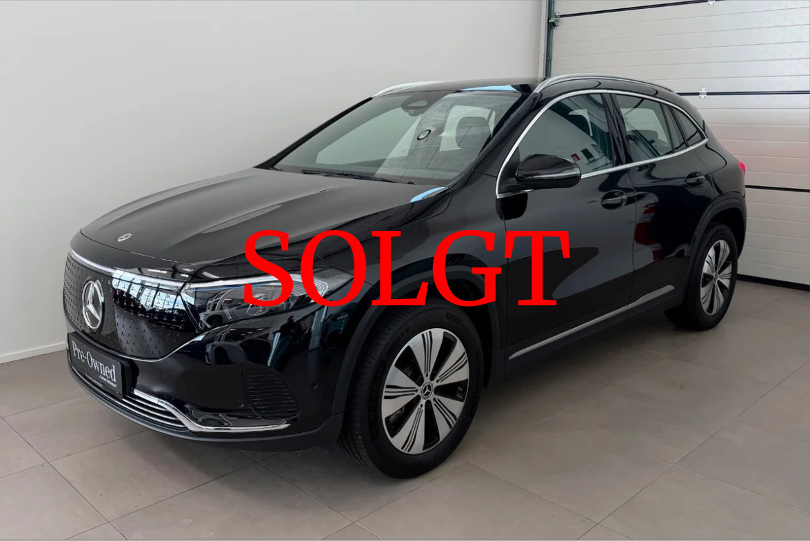 Sort Mercedes EQA250+ fra 2026
