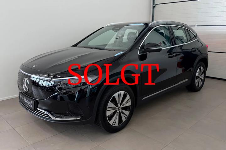 Sort Mercedes EQA250+ fra 2026