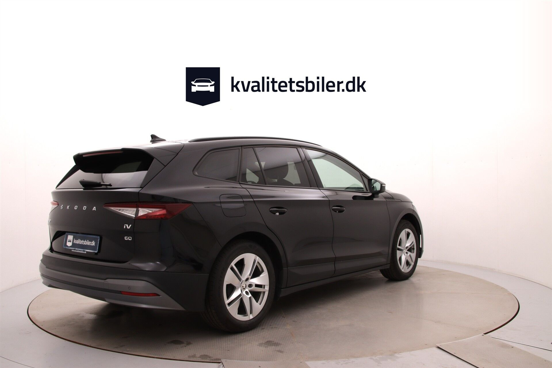 Sort Skoda Enyaq fra 2021