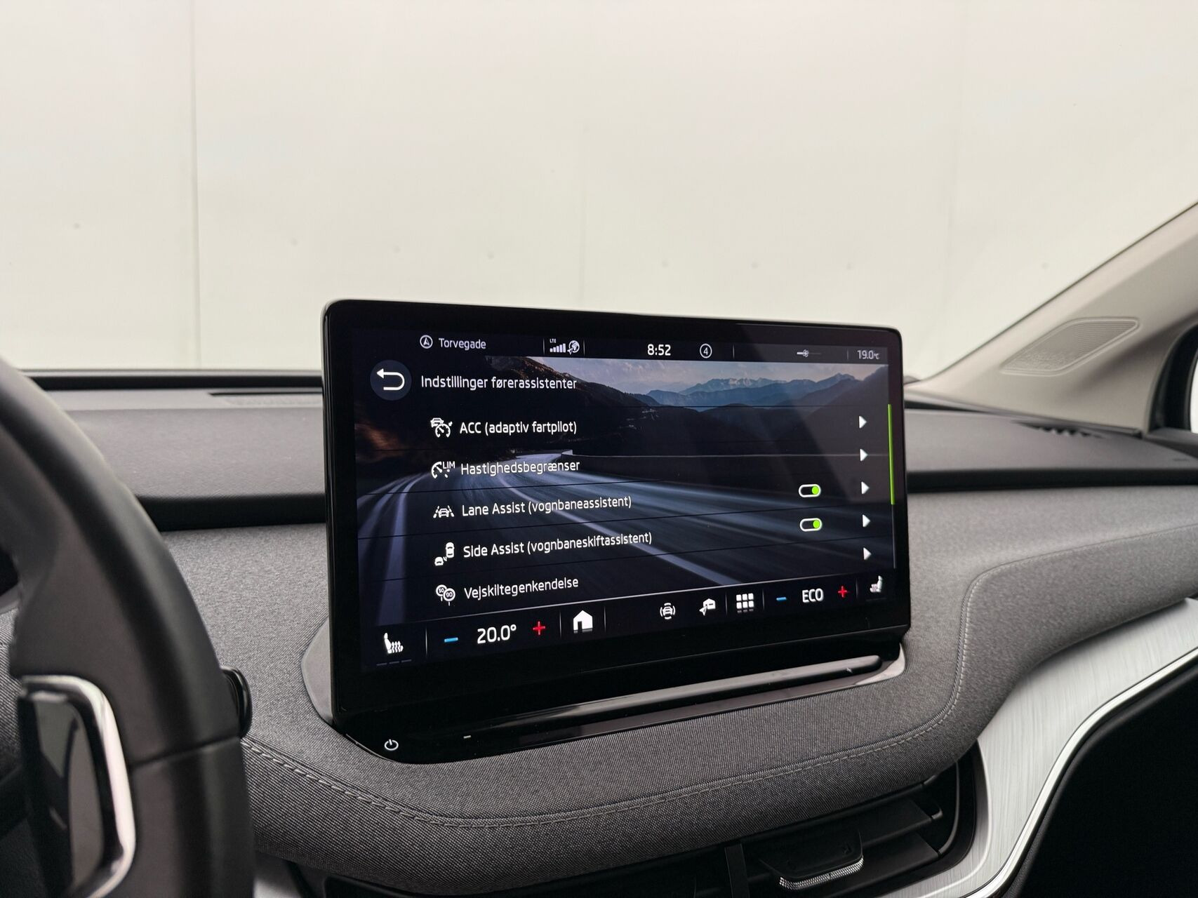 Sort Skoda Enyaq fra 2021