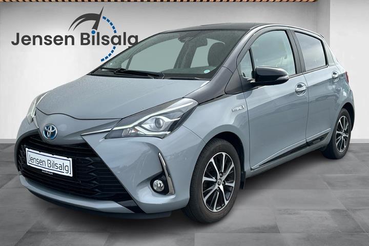 Sort Toyota Yaris fra 2020