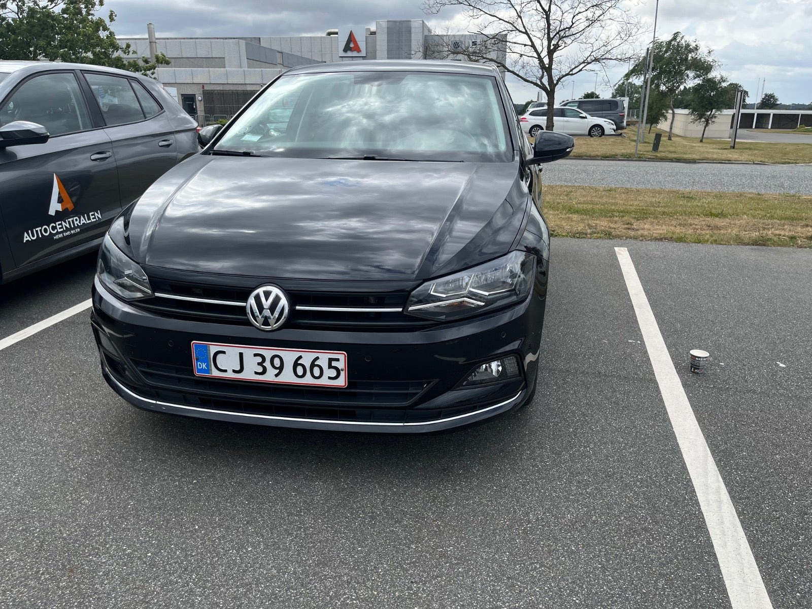 Sort VW Polo fra 2019