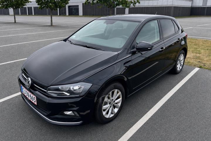 Sort VW Polo fra 2019