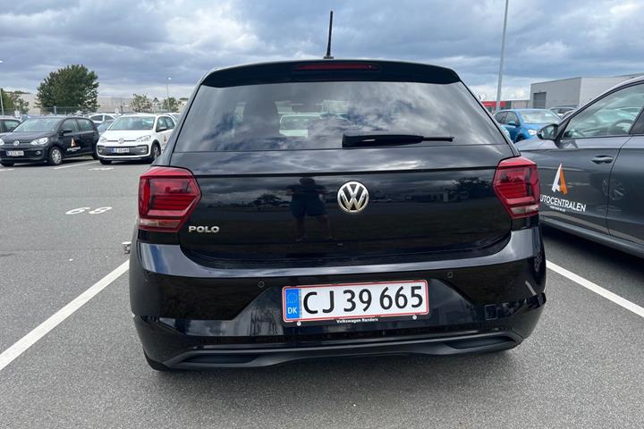 Sort VW Polo fra 2019
