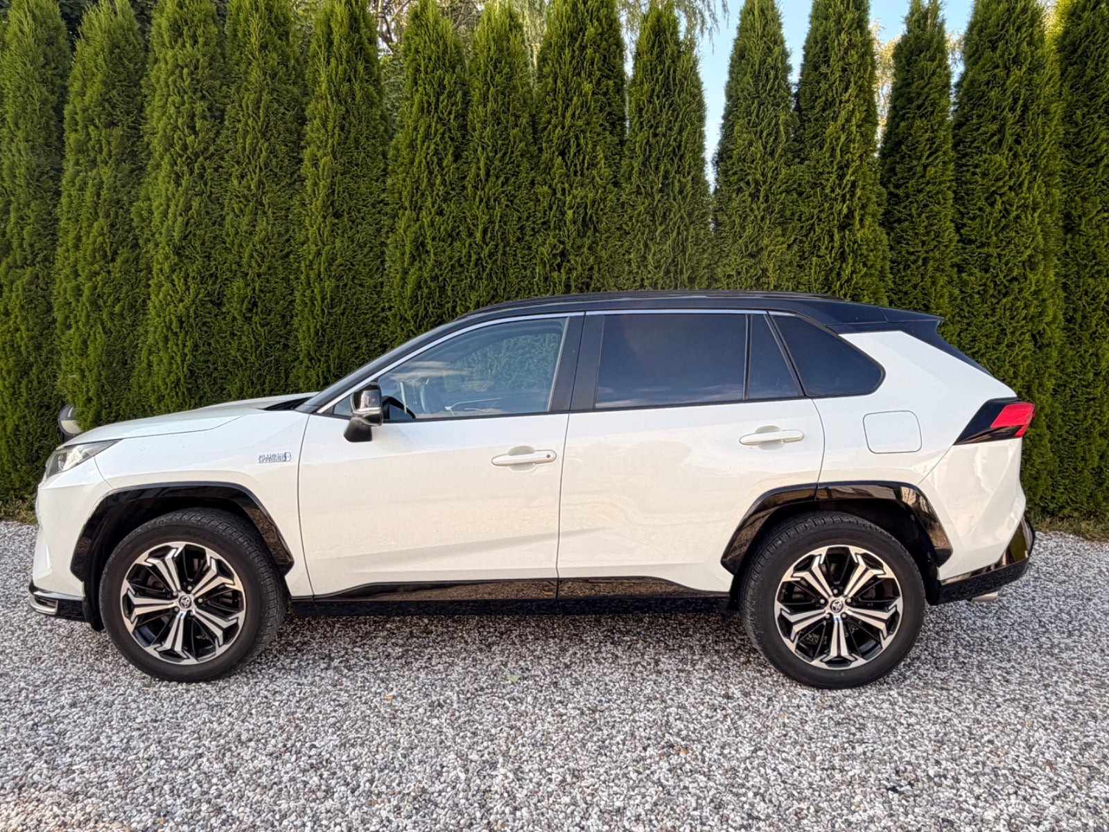 Hvid Toyota RAV4 fra 2021