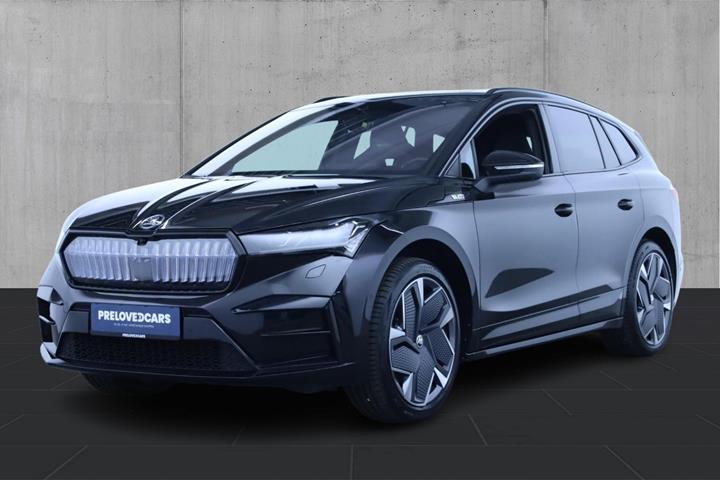 Sort Skoda Enyaq fra 2023