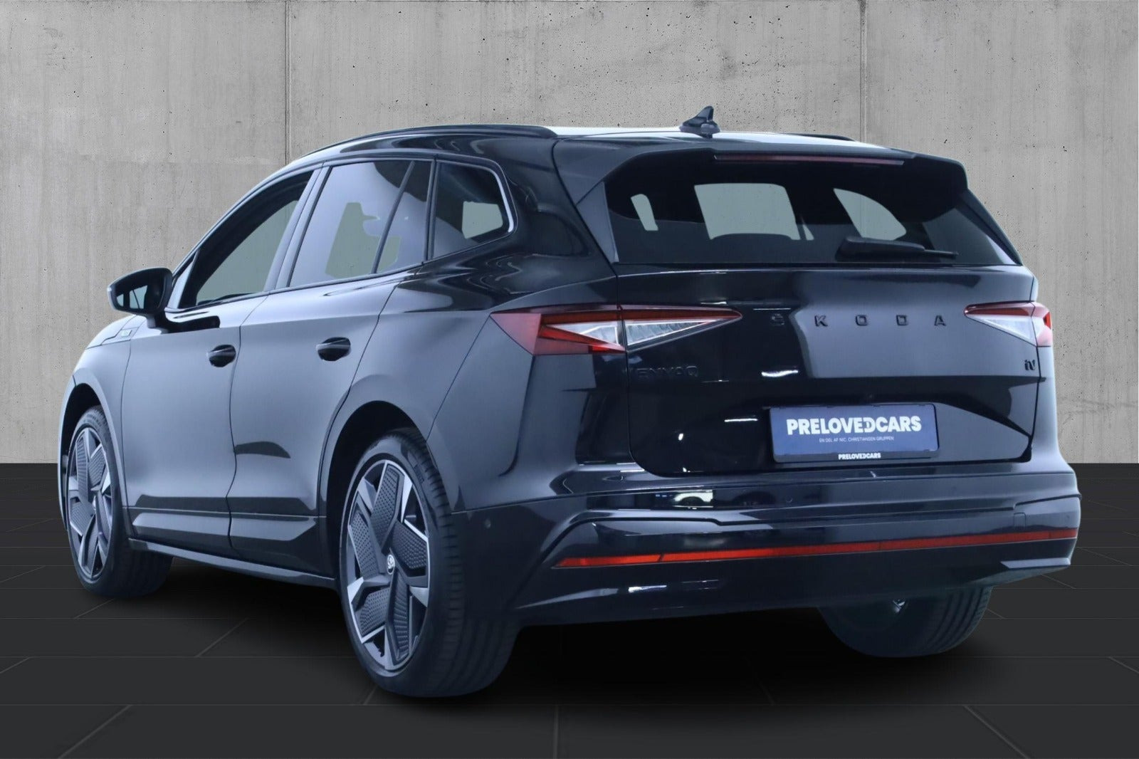 Sort Skoda Enyaq fra 2023