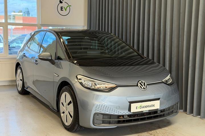 Blå VW ID.3 fra 2021