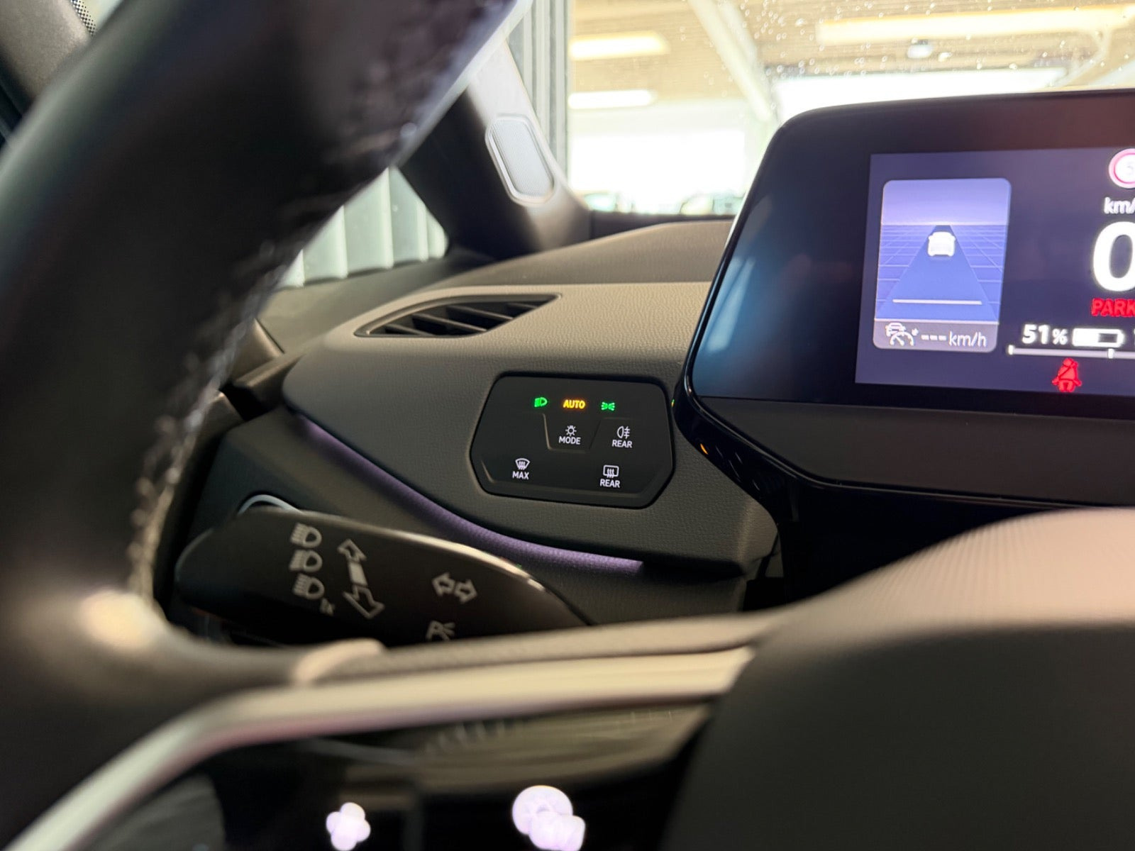Blå VW ID.3 fra 2021