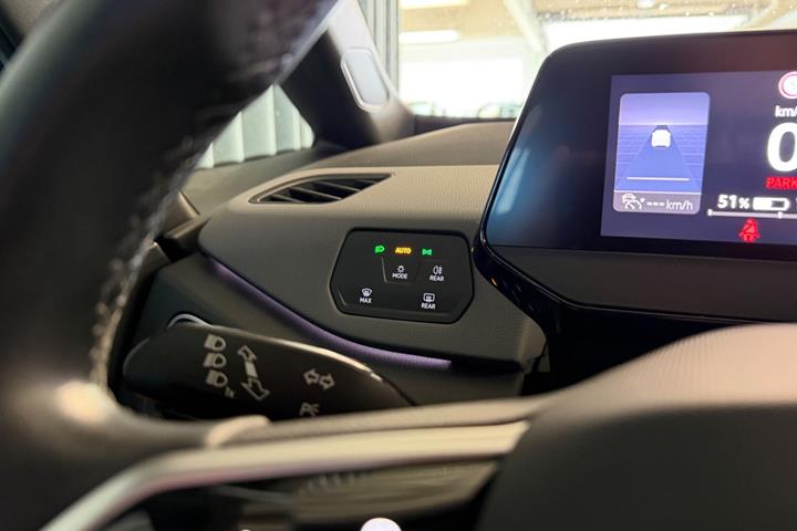 Blå VW ID.3 fra 2021