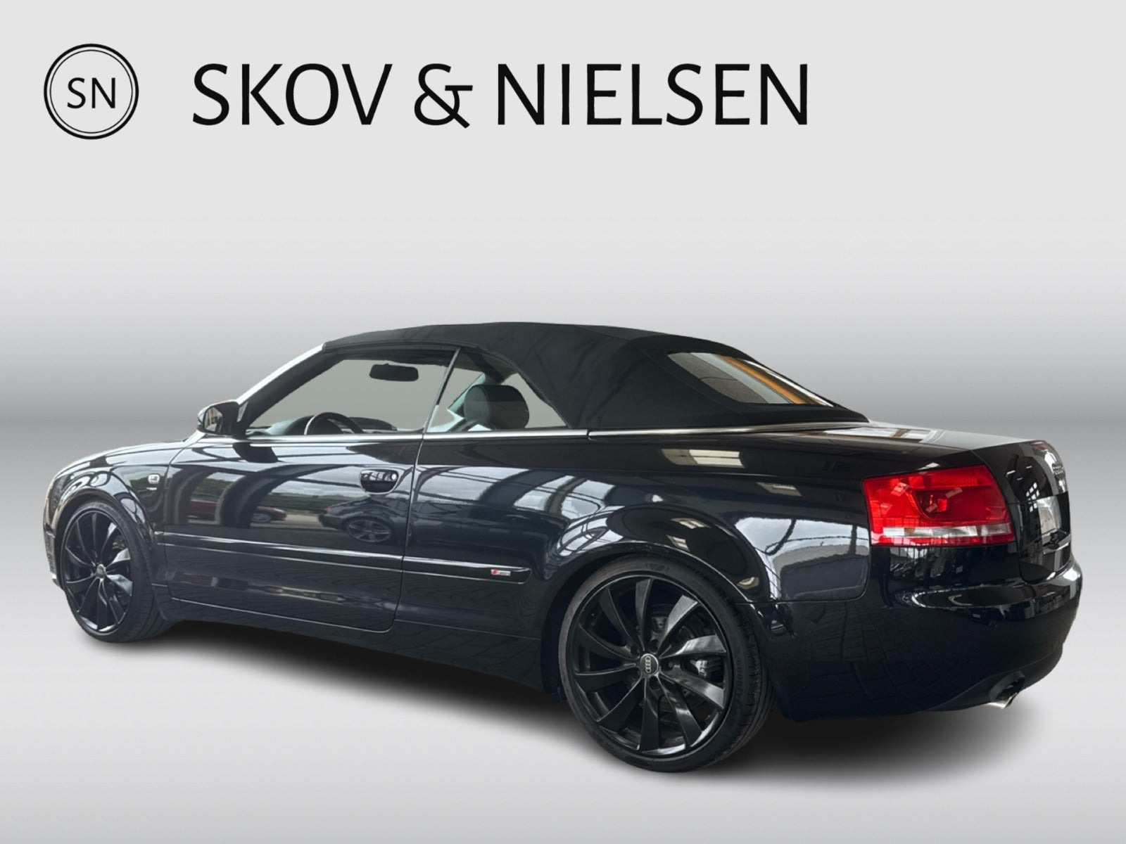 Sort Audi A4 fra 2006