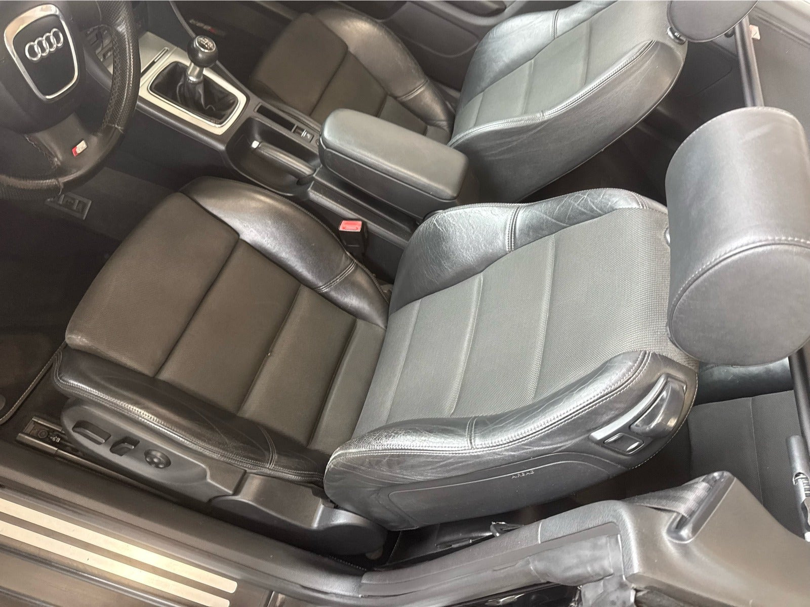 Sort Audi A4 fra 2006