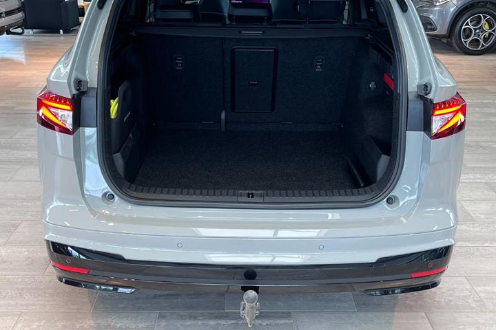 Grå Skoda Enyaq fra 2026