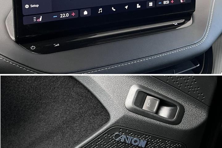 Grå Skoda Enyaq fra 2026