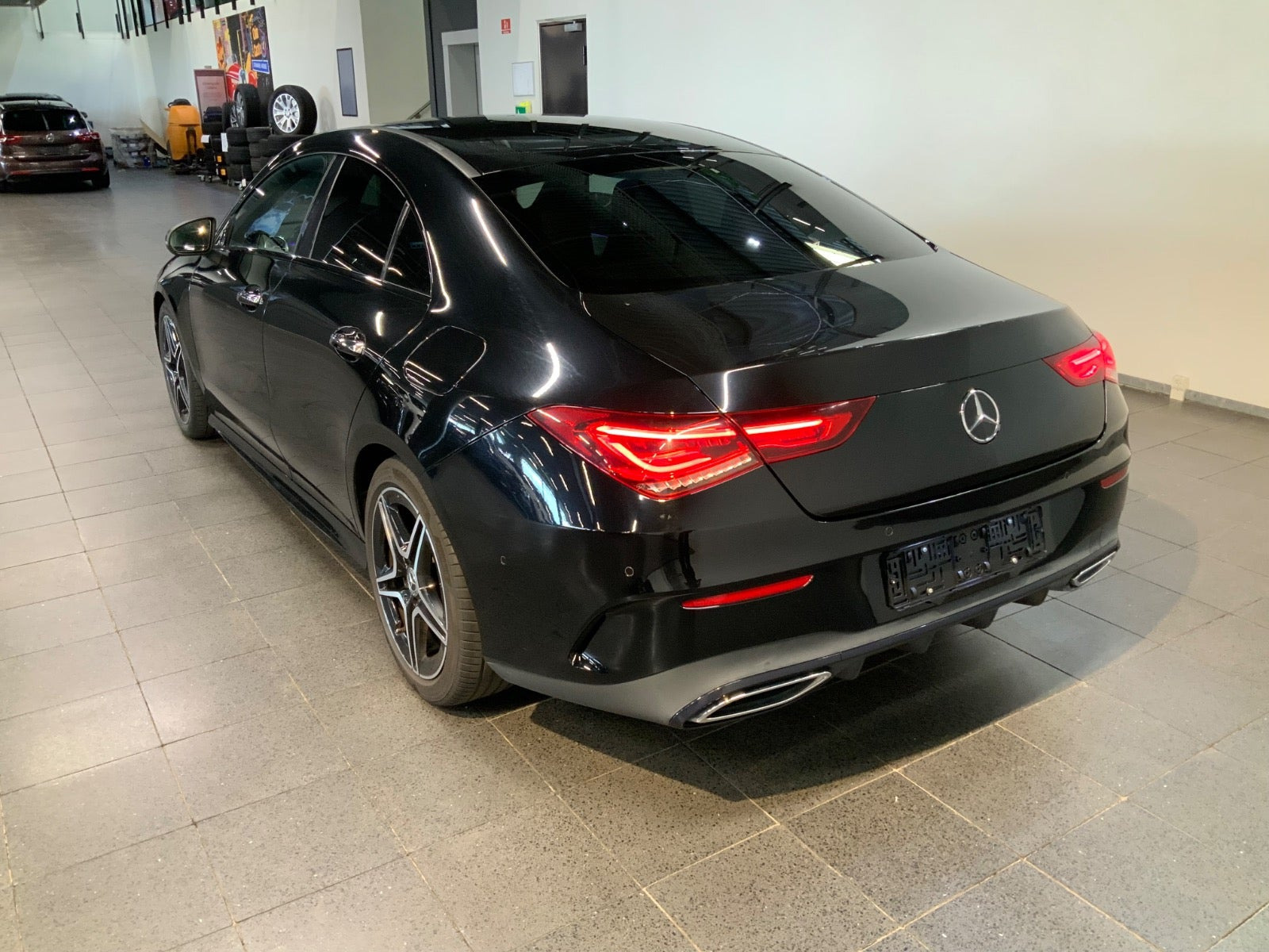 Sort Mercedes CLA200 d fra 2021