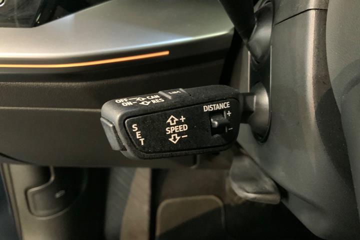 Blå Audi A3 fra 2021