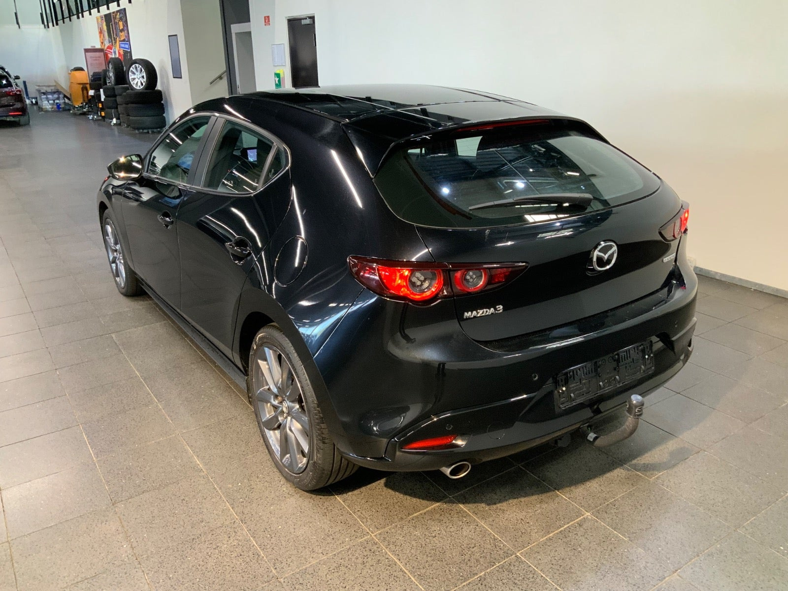 Sort Mazda 3 fra 2021