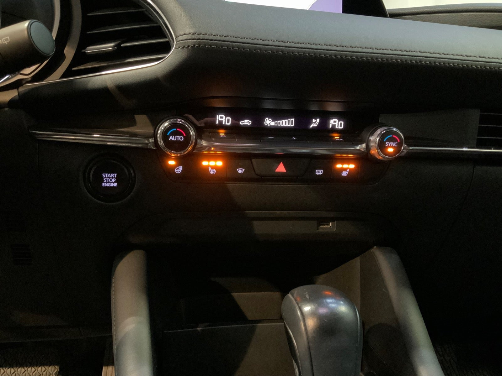 Sort Mazda 3 fra 2021