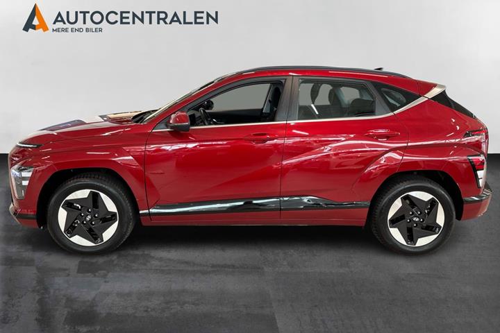 Rød Hyundai Kona fra 2024
