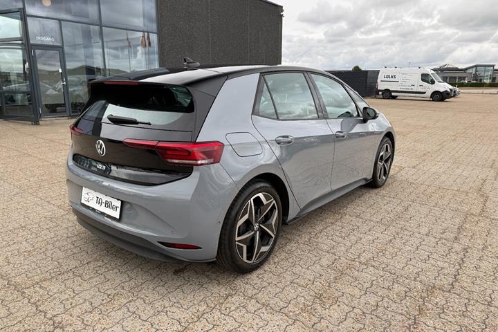 Grå VW ID.3 fra 2023